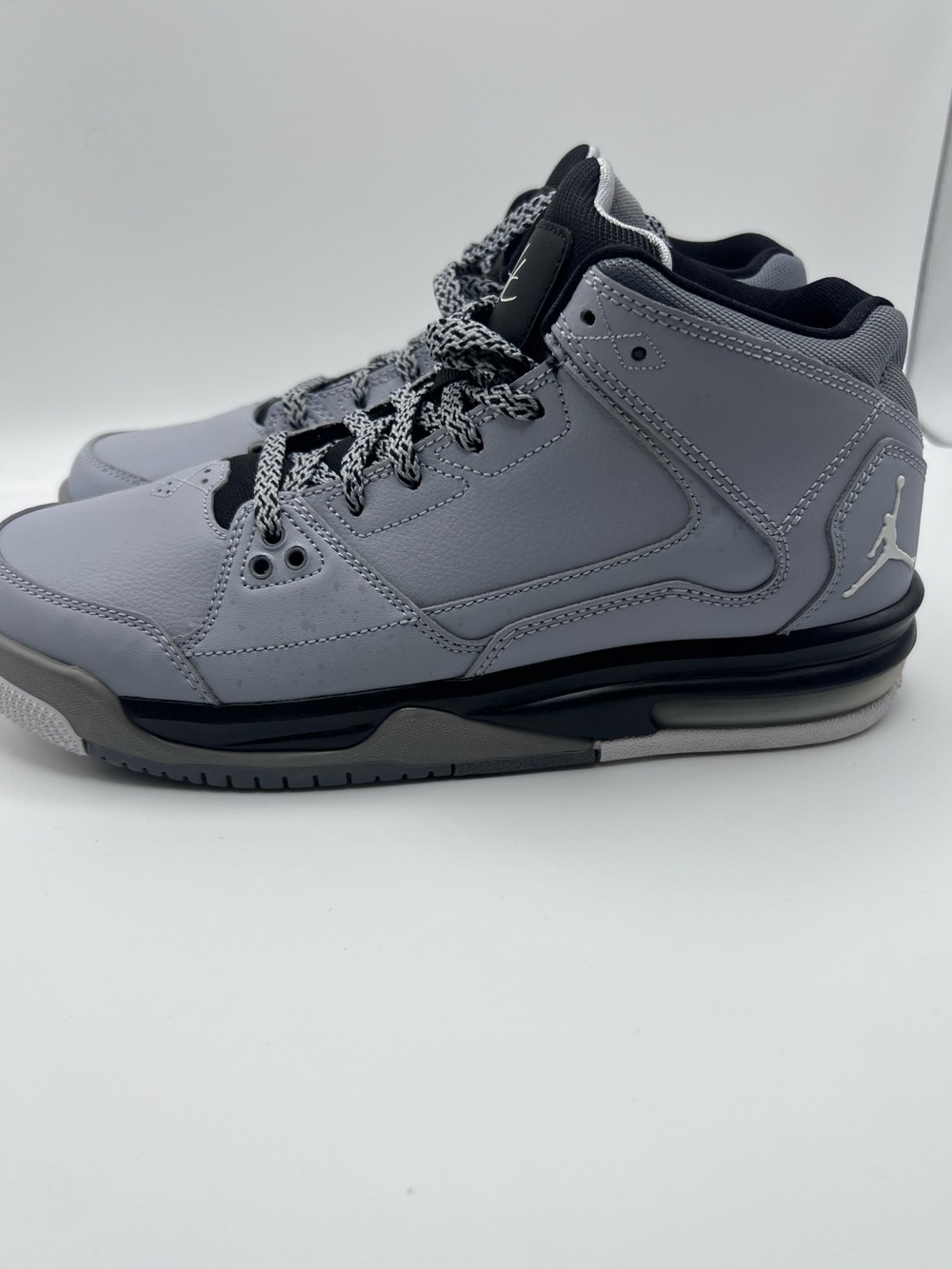 Jordan Mid-Top Sneakers in Grey and Black